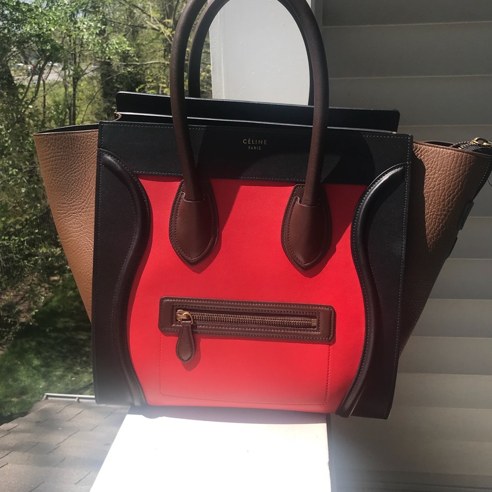 Celine mini luggage* RARE *